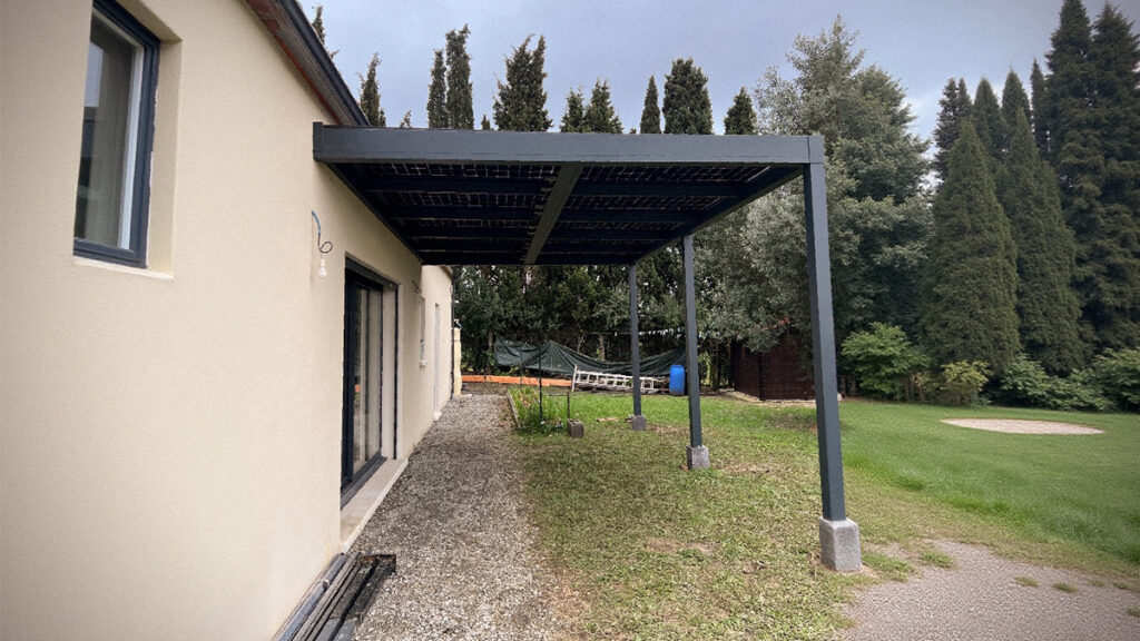 Installation pergola solaire à Villepinte (11150)
