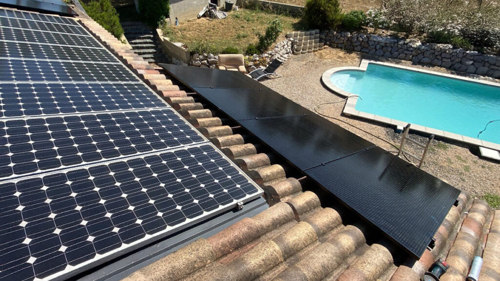 Installation photovoltaïque à Saint-Cezert