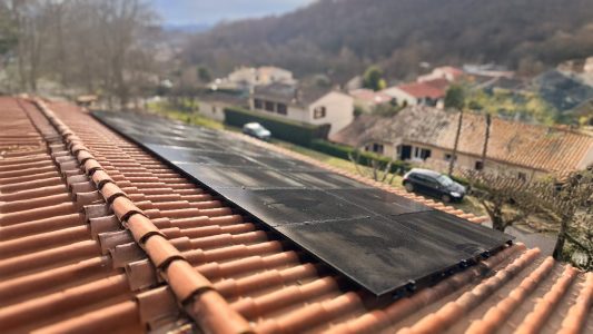 Installation photovoltaïque à Chalabre