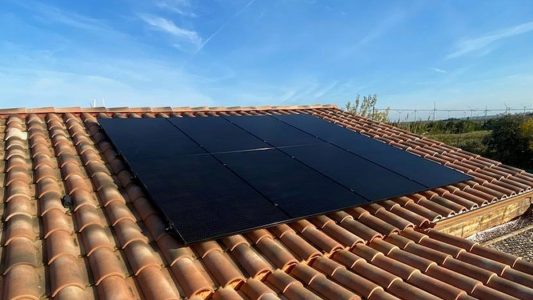 Installation photovoltaïque à Cruscades, Aude, Occitanie