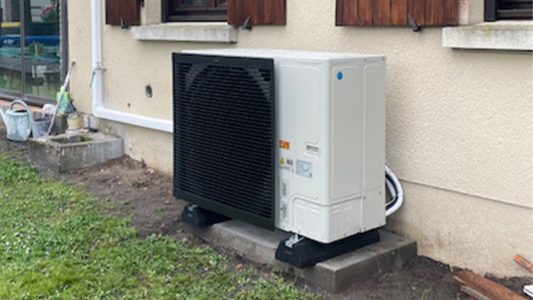 Installation pompe à chaleur Villandraut