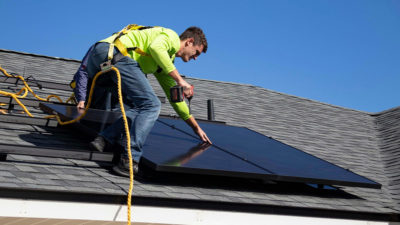 Panneau solaire hybride